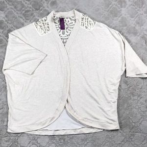 🌸But 1 Get 1 Free! Lane Bryant Crochet Cardigan
